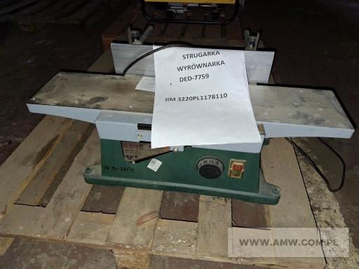 Strugarka wyrówniarka DED 7759 DEDRA 